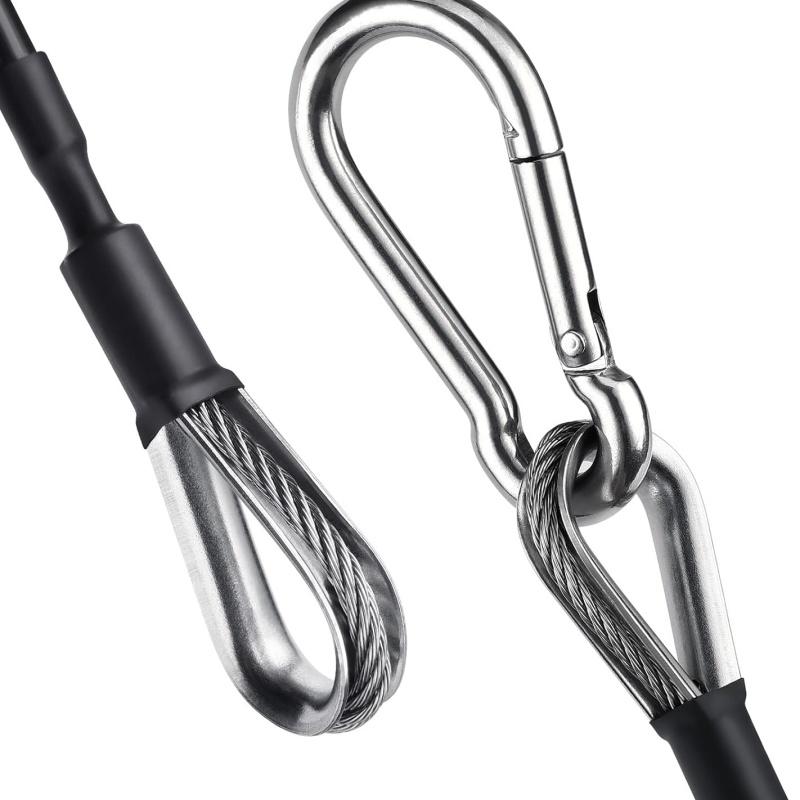 Home Gym Lat Pulldown Machine - 1/2Pcs Gym Cable Extension Compatible with