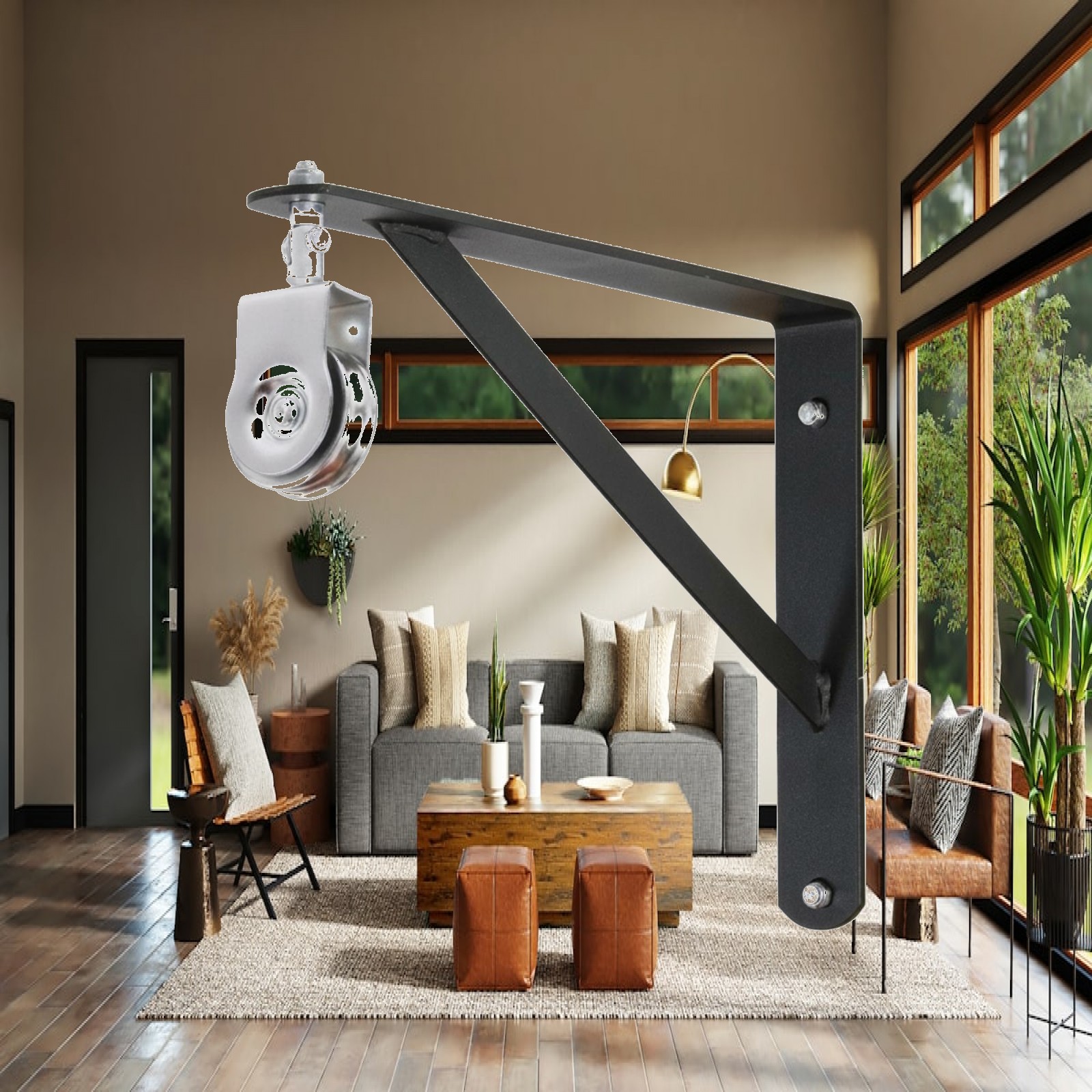 Shoulder Pulley Trainer with H - Home Gym Pulley System review and price