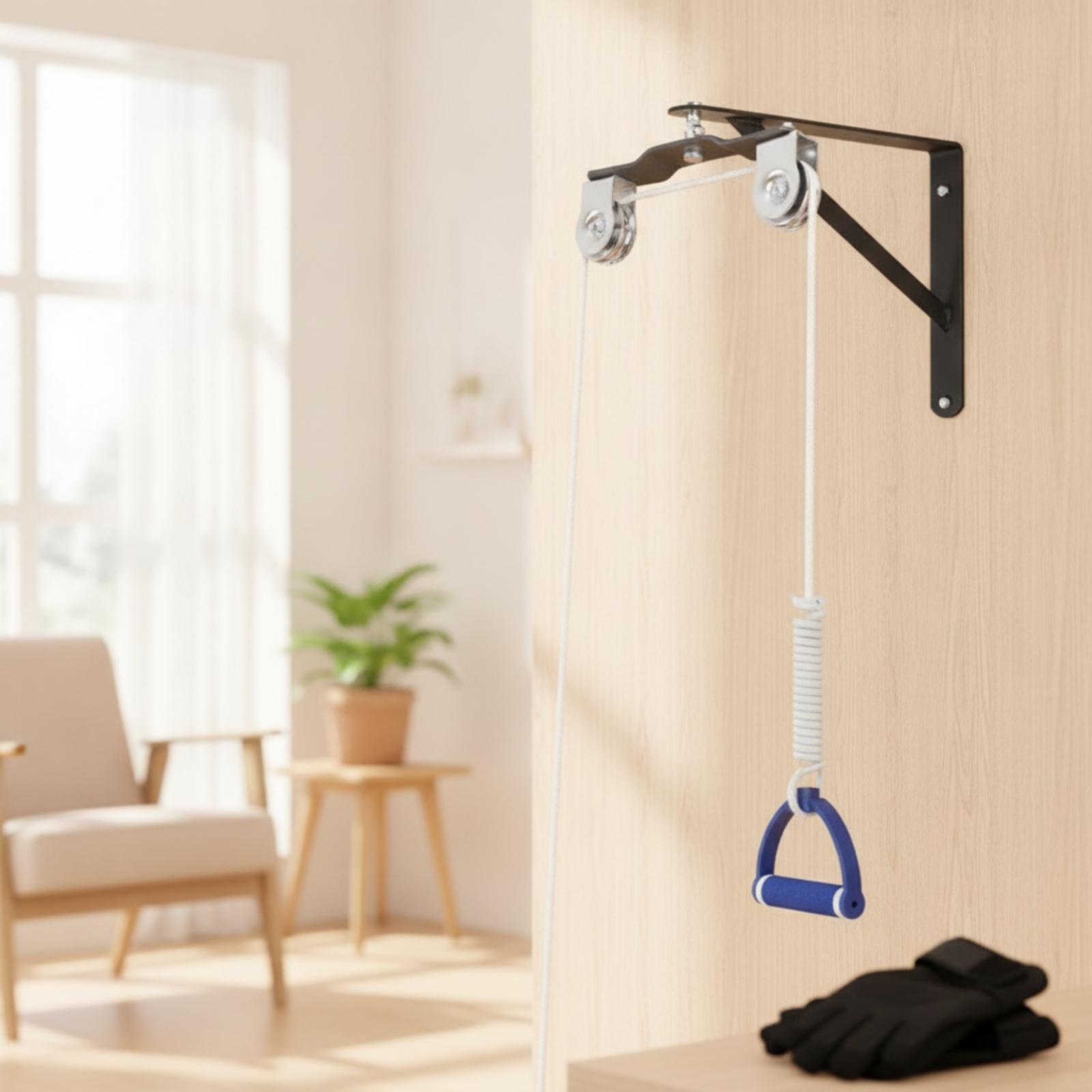 Shoulder Pulley Trainer with H - Home Gym Pulley System review and price