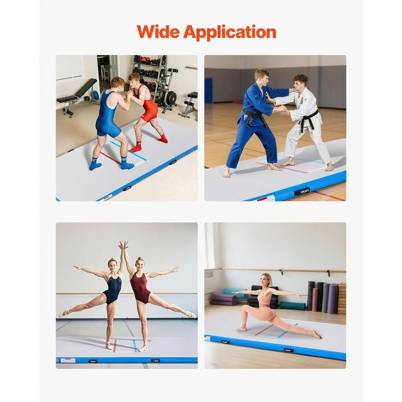 10x5 ft Wrestling Mat Inflatab - Gymnastics Mat Thick review and price