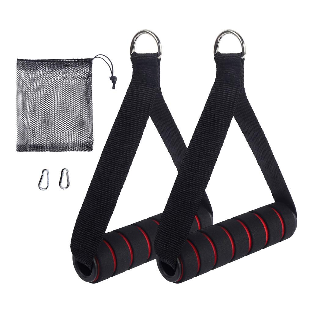 2x Exercise Handles Working Ou - Home Gym Pulley System review and price