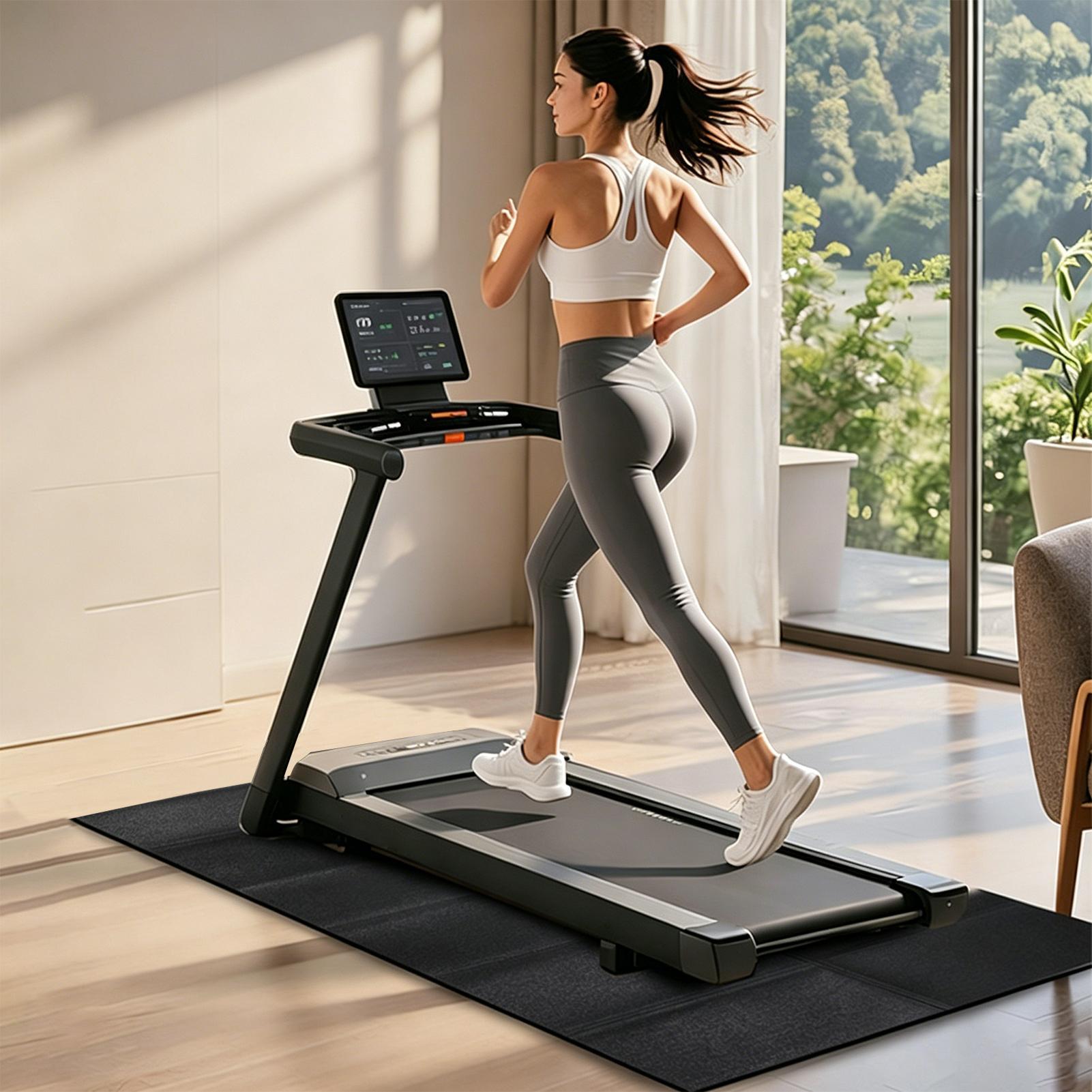 Treadmill Mat Vibration Absorb - Home Gym Garage review and price