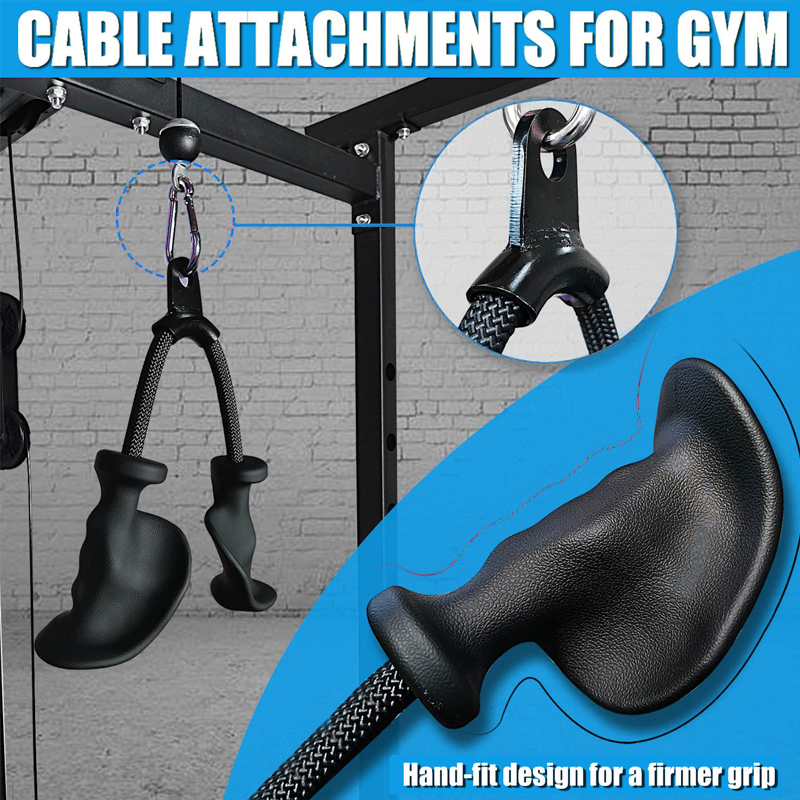 Cable Machine Attachment Set - - Home Gym Lat Pulldown Machine review and price