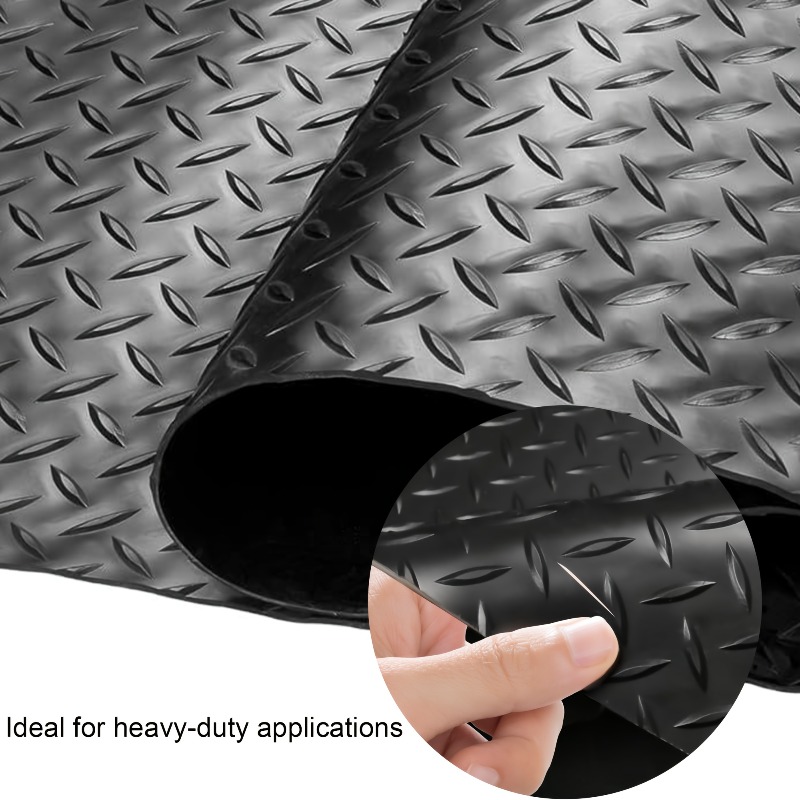 Rubber Diamond Floor Mat - Dur - Home Gym Garage review and price