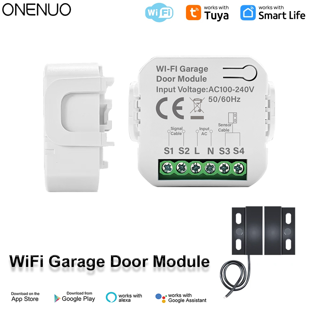 Smart Tuya WiFi Garage Door Sw - Home Gym Garage review and price