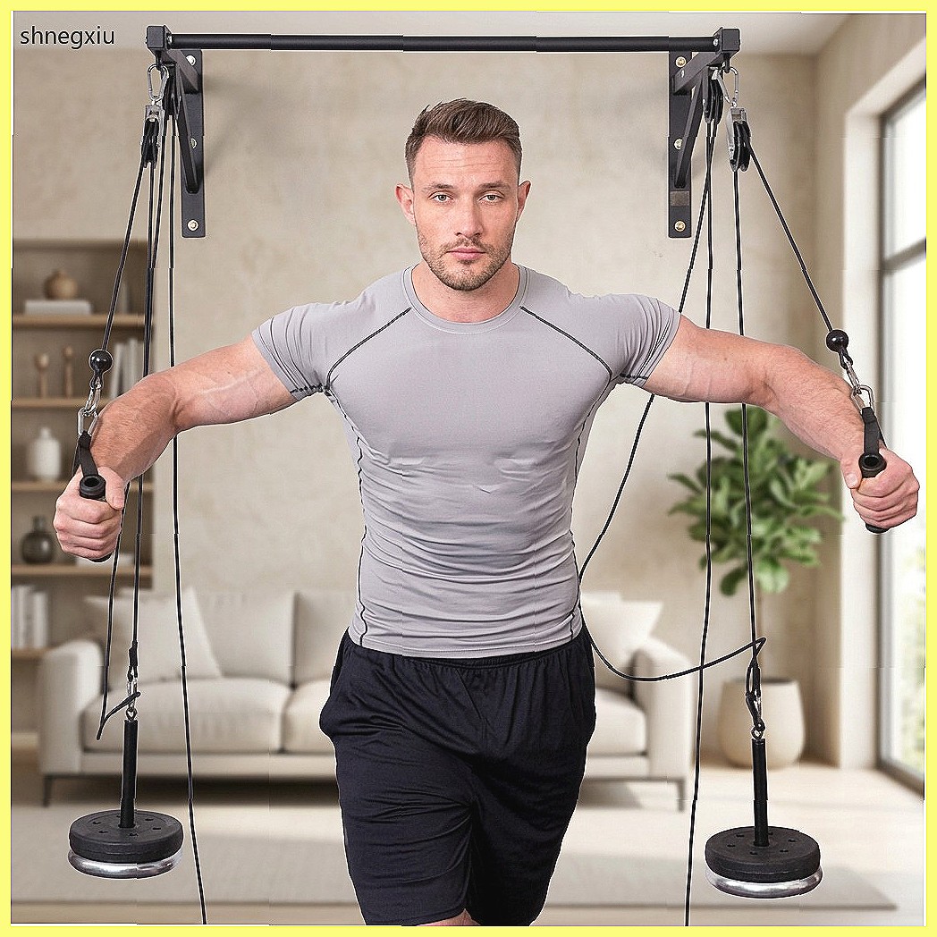 Wall Mounted DIY Fitness Pulle - Home Gym Pulley System review and price