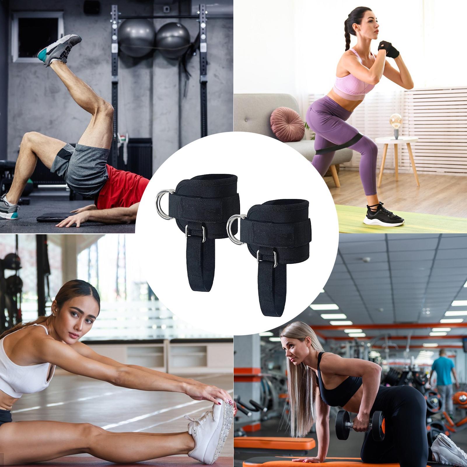 Cable Machine Ankle Straps Wor - Home Gym Leg Extension Machine review and price