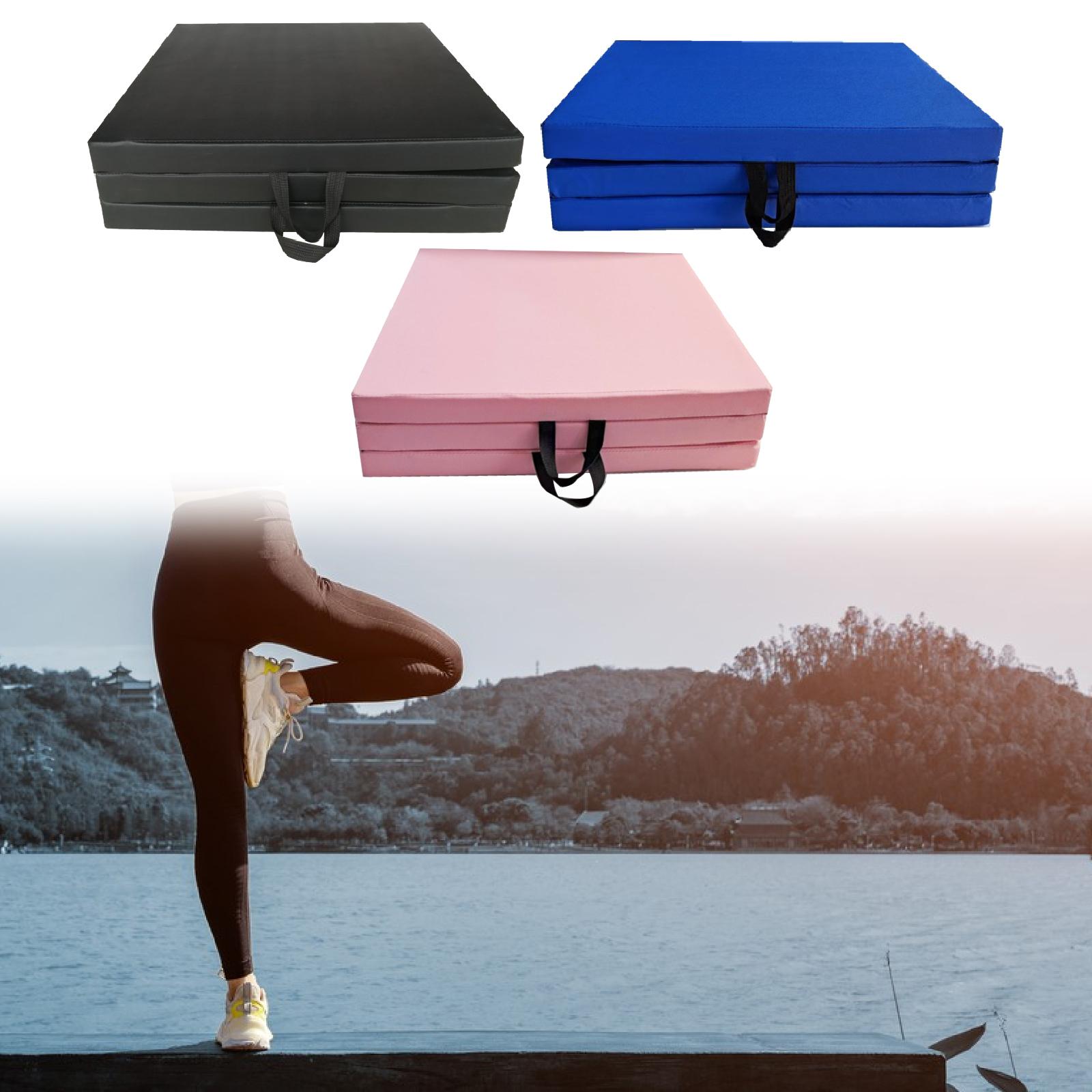 Fitness Mat Foldable Stretch P - Gymnastics Mat Thick review and price