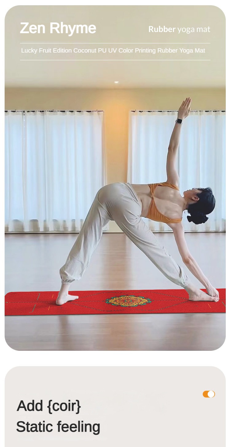 Zen Rhyme Frosted Pu Natural R - Gymnastics Mat Thick review and price