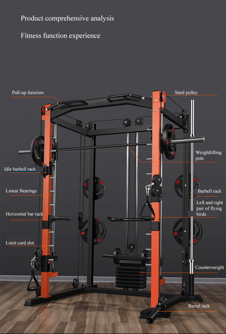 Multi Functional Home Gym Equi - Home Gym With Smith Machine review and price