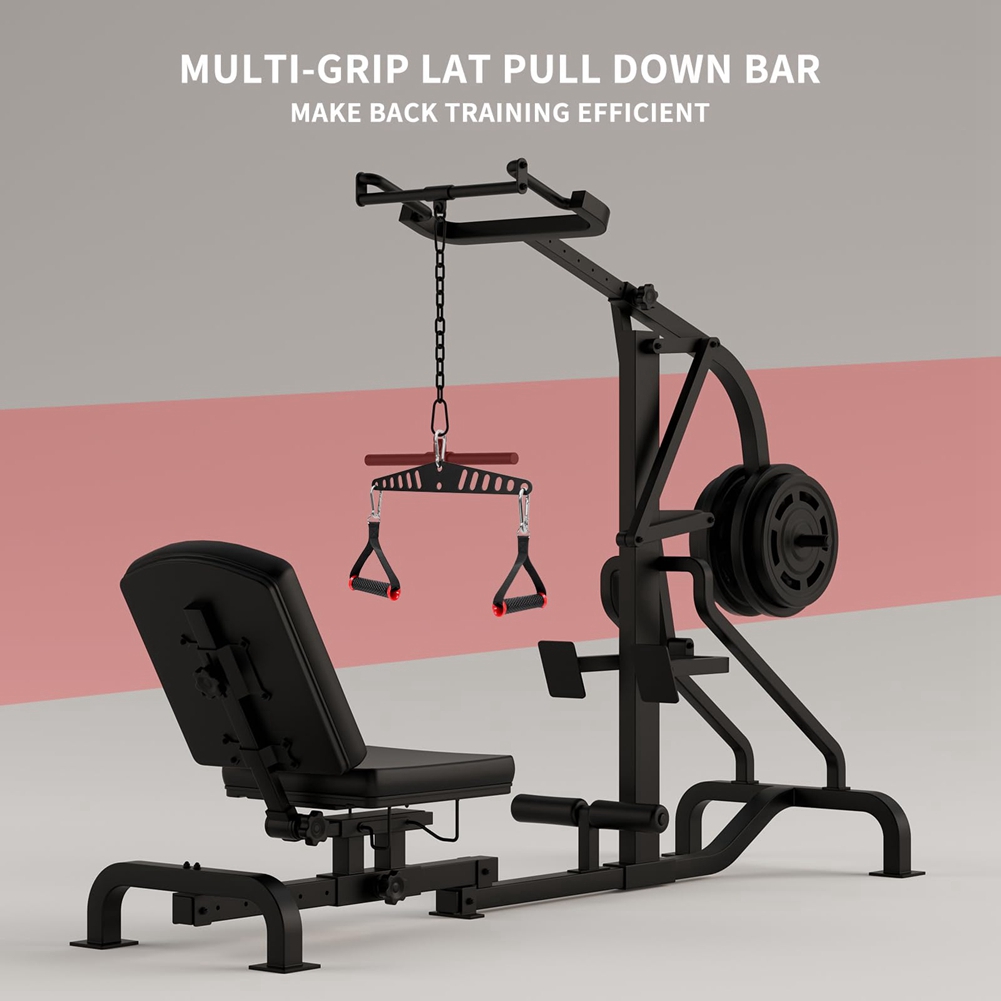 ABME Multi-Grip LAT Pull Down  - Home Gym Lat Pulldown Machine review and price