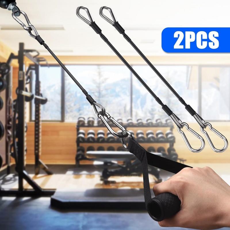 1/2Pcs Gym Cable Extension Com - Home Gym Lat Pulldown Machine review and price