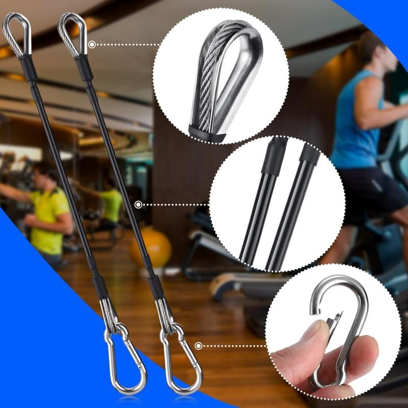 1/2Pcs Gym Cable Extension Com - Home Gym Lat Pulldown Machine review and price