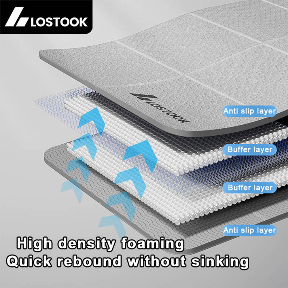 4mm Thick TPE Foldable Yoga Ma - Gymnastics Mat Thick review and price