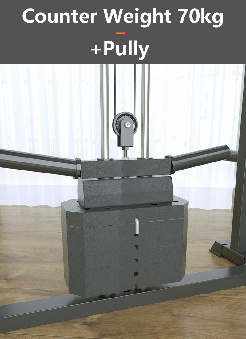 Commercial Multifunctional Pow - Home Gym With Smith Machine review and price