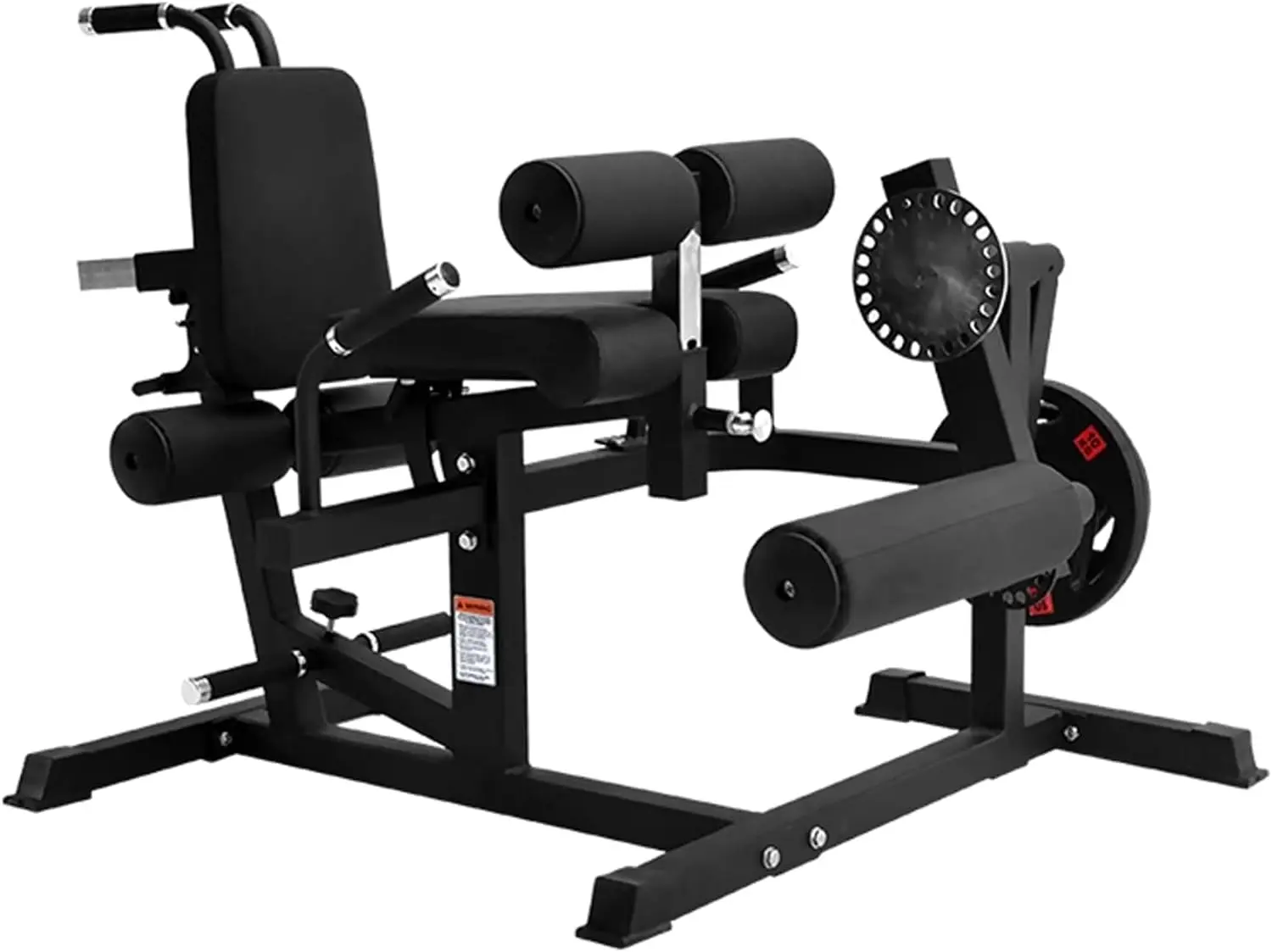 Plate Loaded Adjustable Leg Wo - Home Gym Leg Extension Machine review and price