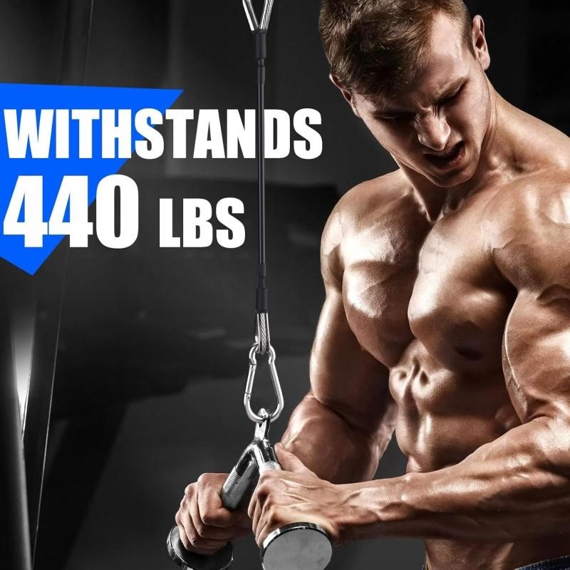 1/2Pcs 25cm Gym Cable Extensio - Home Gym Lat Pulldown Machine review and price