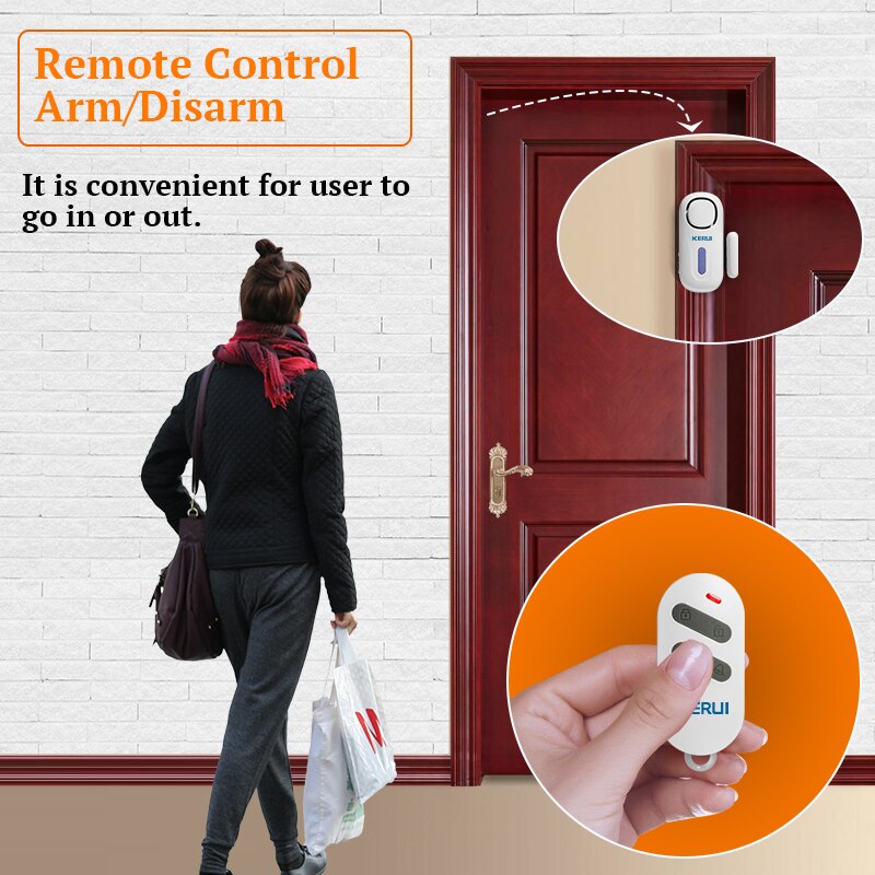 KERUI 120DB Wireless Door/Wind - Home Gym Garage review and price