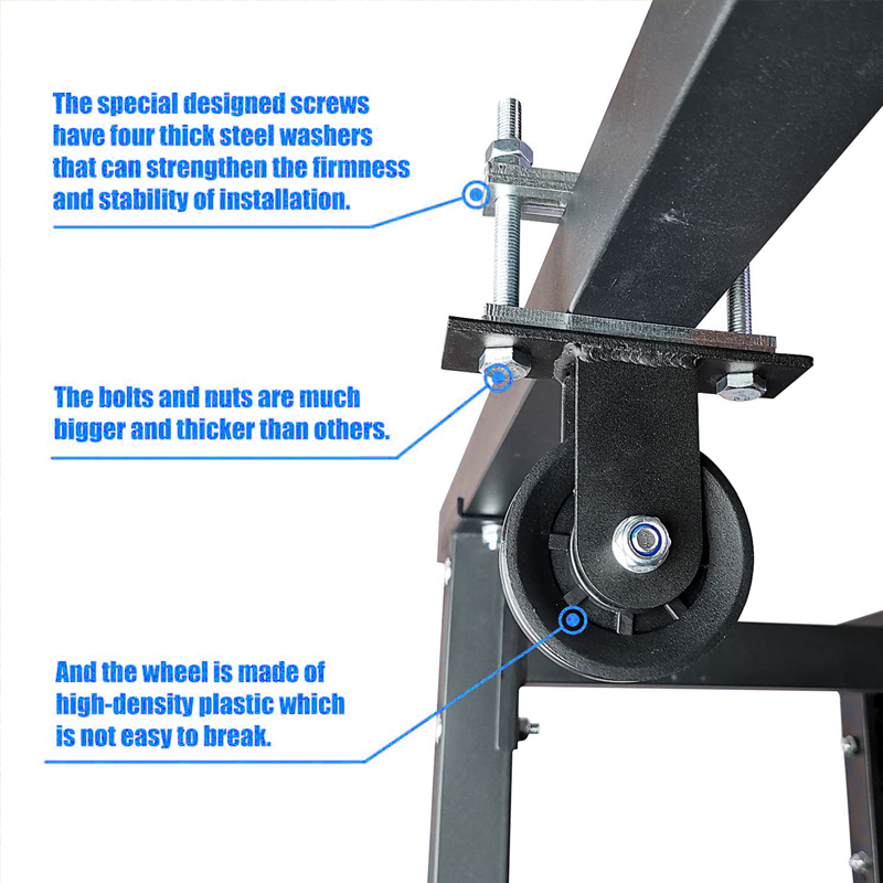 Heavy Duty Pulley System - Adj - Home Gym Lat Pulldown Machine review and price